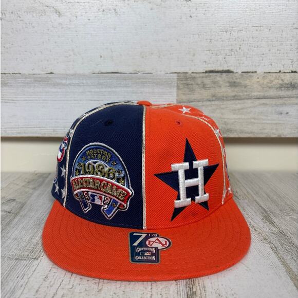 American Needle Vintage 71/8 1986 unisex Astros All Star Hat Embroidered NEW cap - Picture 1 of 6